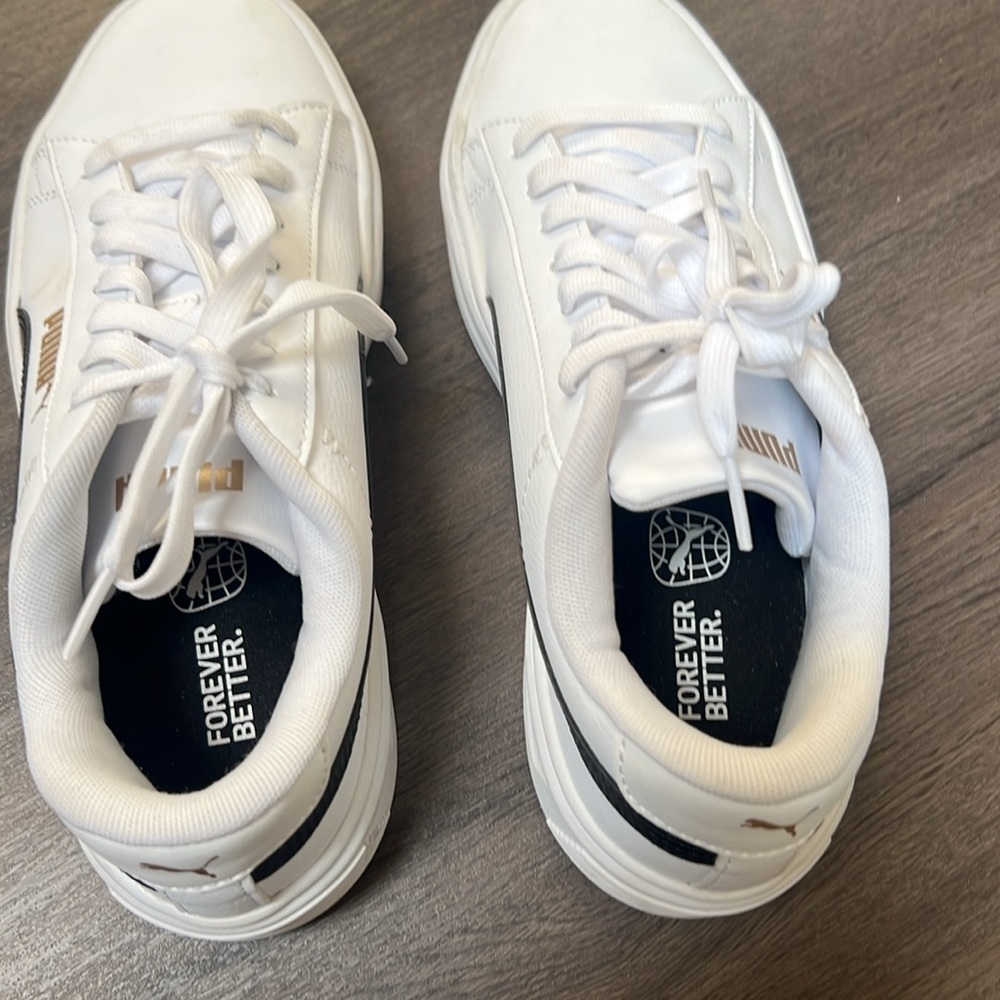 PUMA White Sneakers - Picture 8 of 9